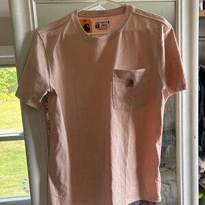 Carhartt Women's Pink Short Sleeve Tee